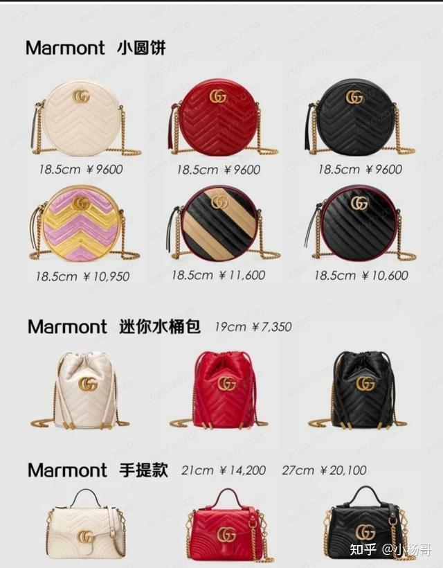 Gucci古驰九大系列经典包包合集 - 知乎