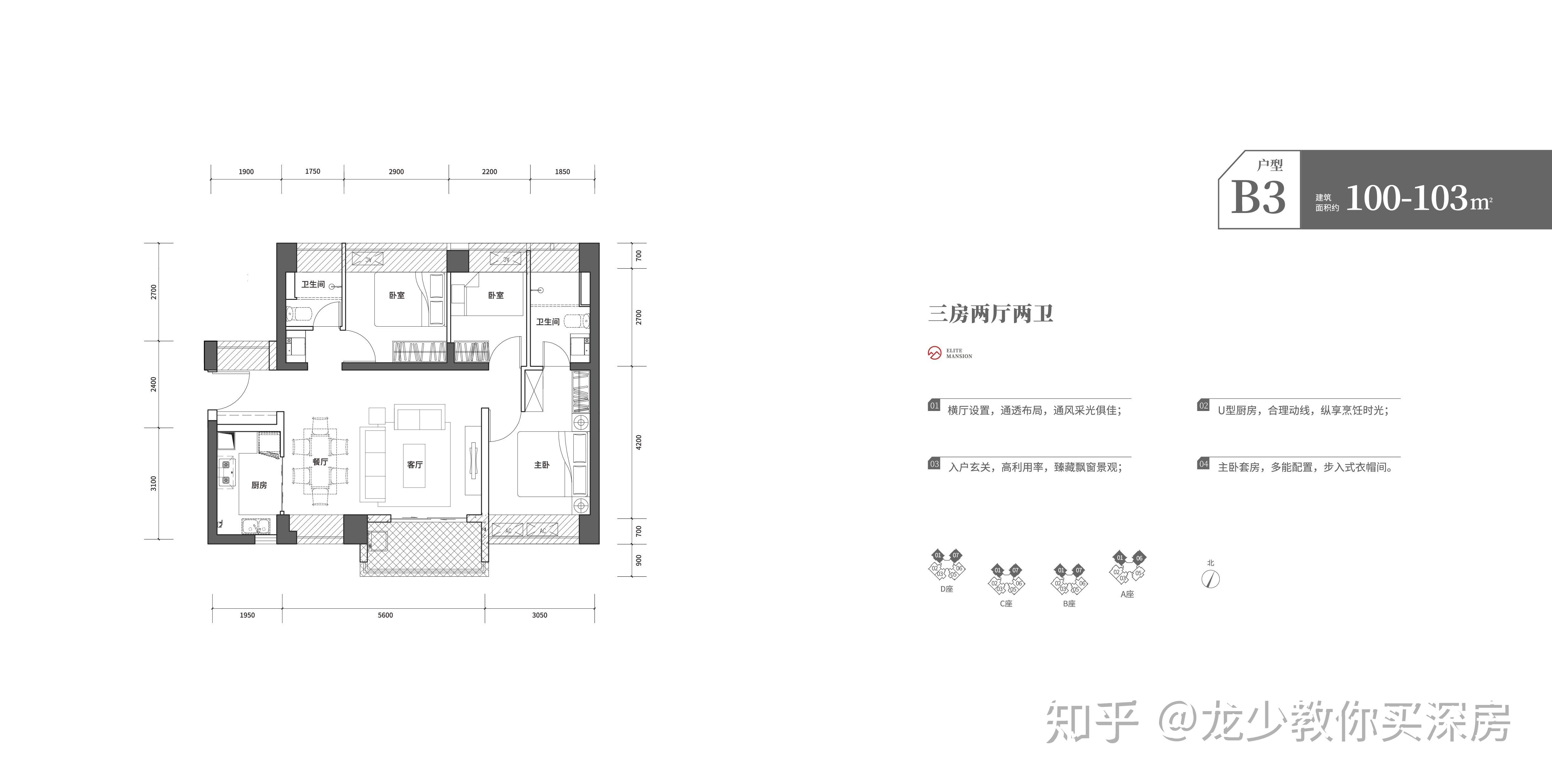 深铁阅山境花园户型图图片