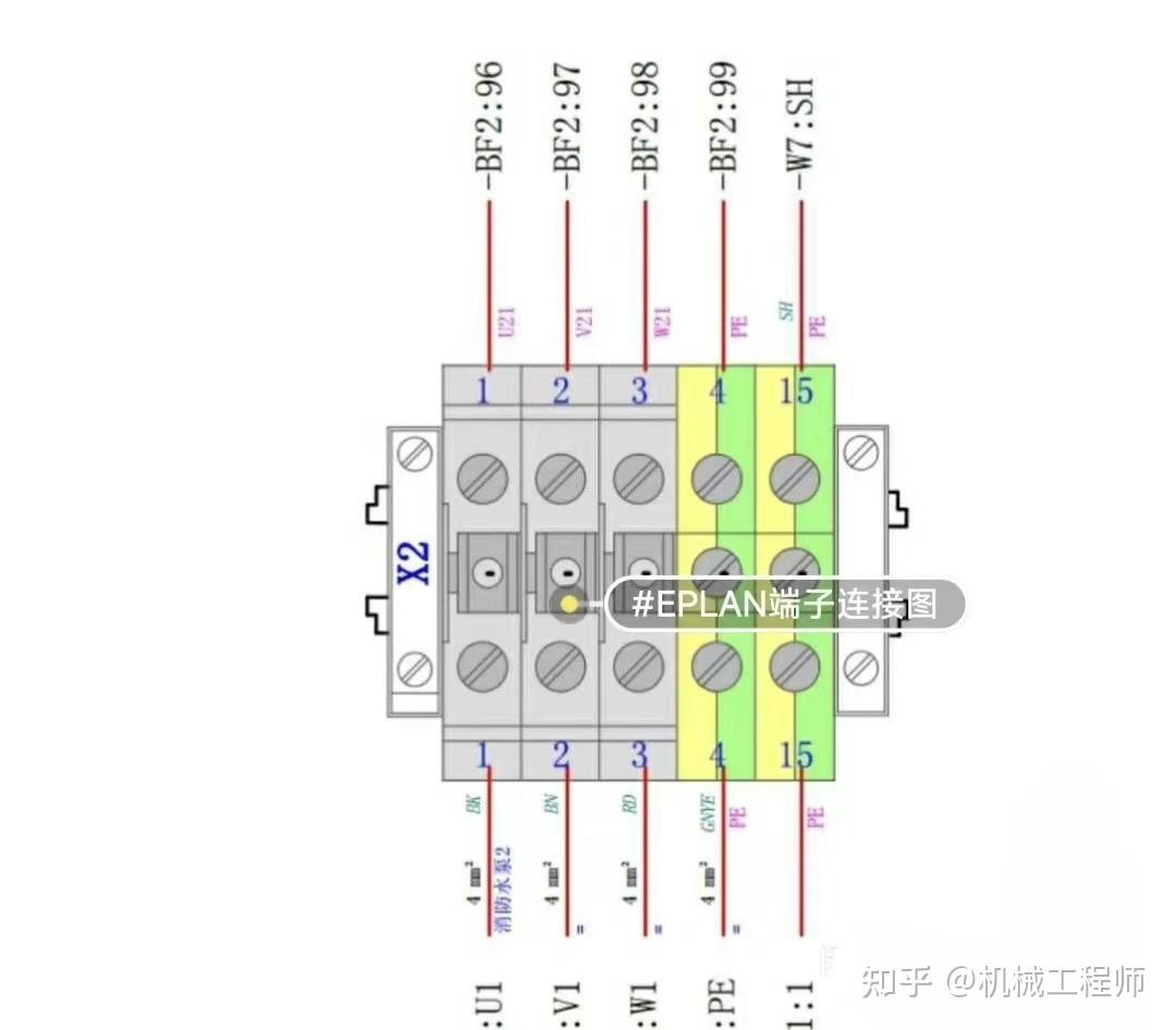 eplan生成端子连接图图片