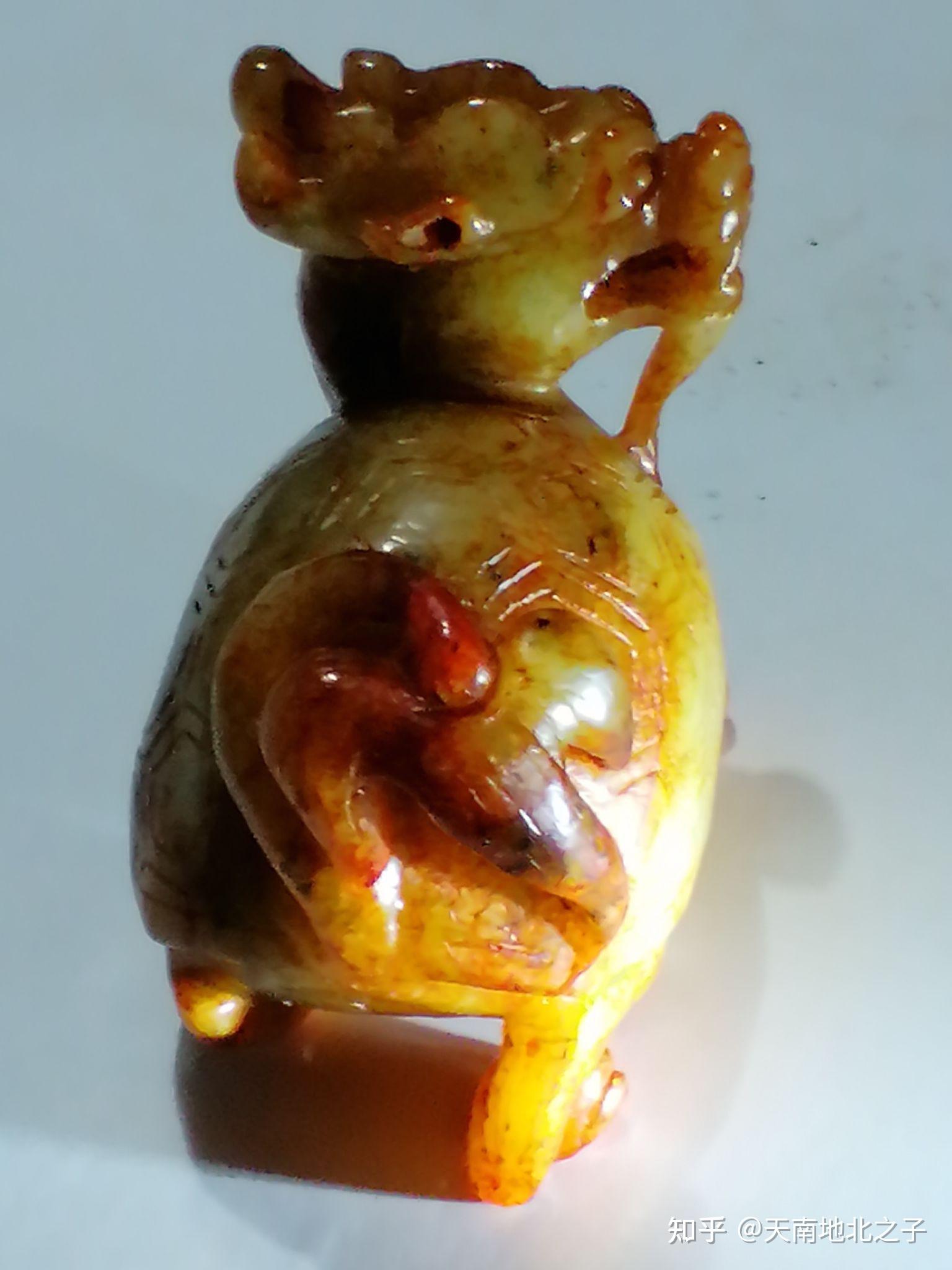 我的收藏(十二)和田玉雕 神龟