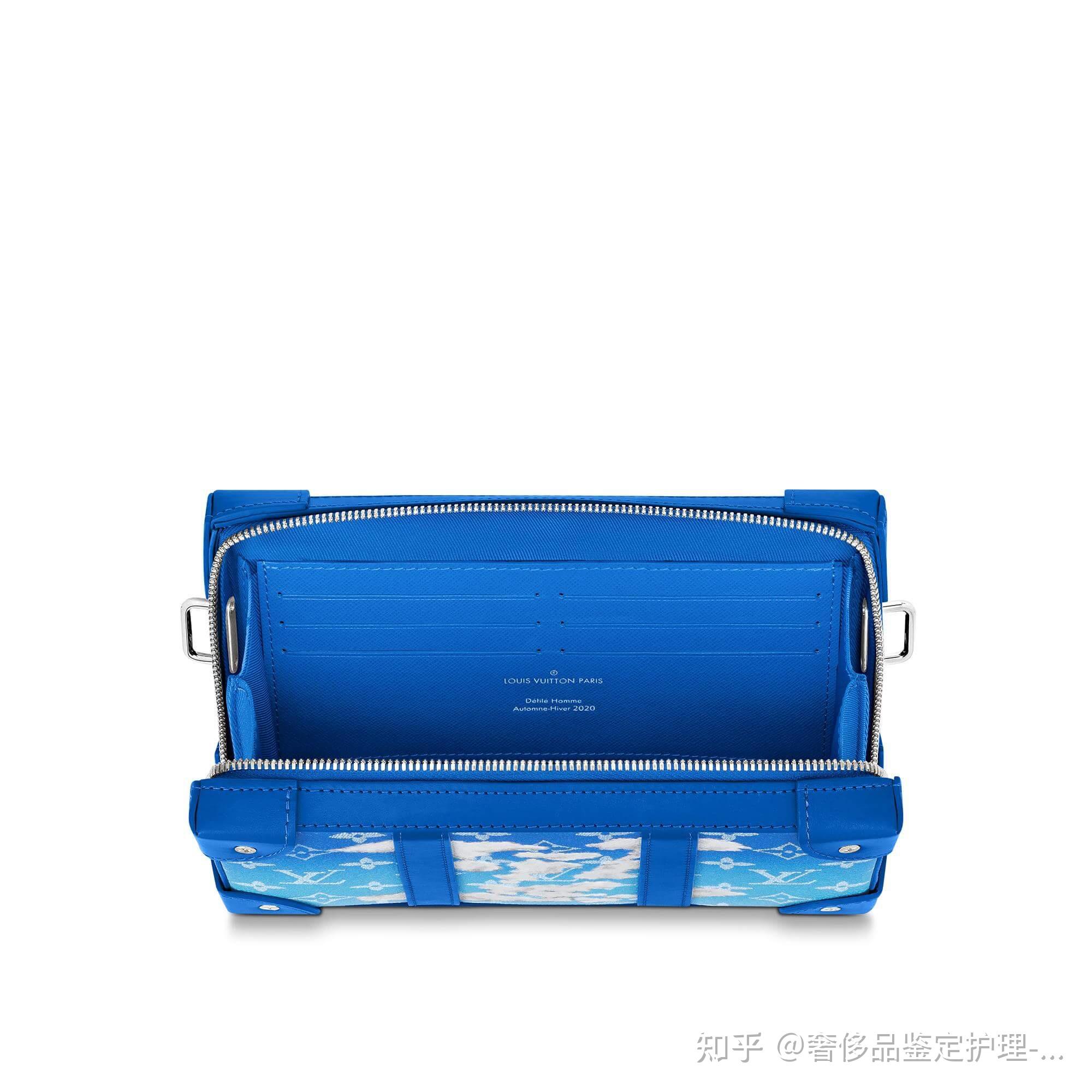 lvm45432蓝天白云朵系列softtrunkwallet盒子斜挎包
