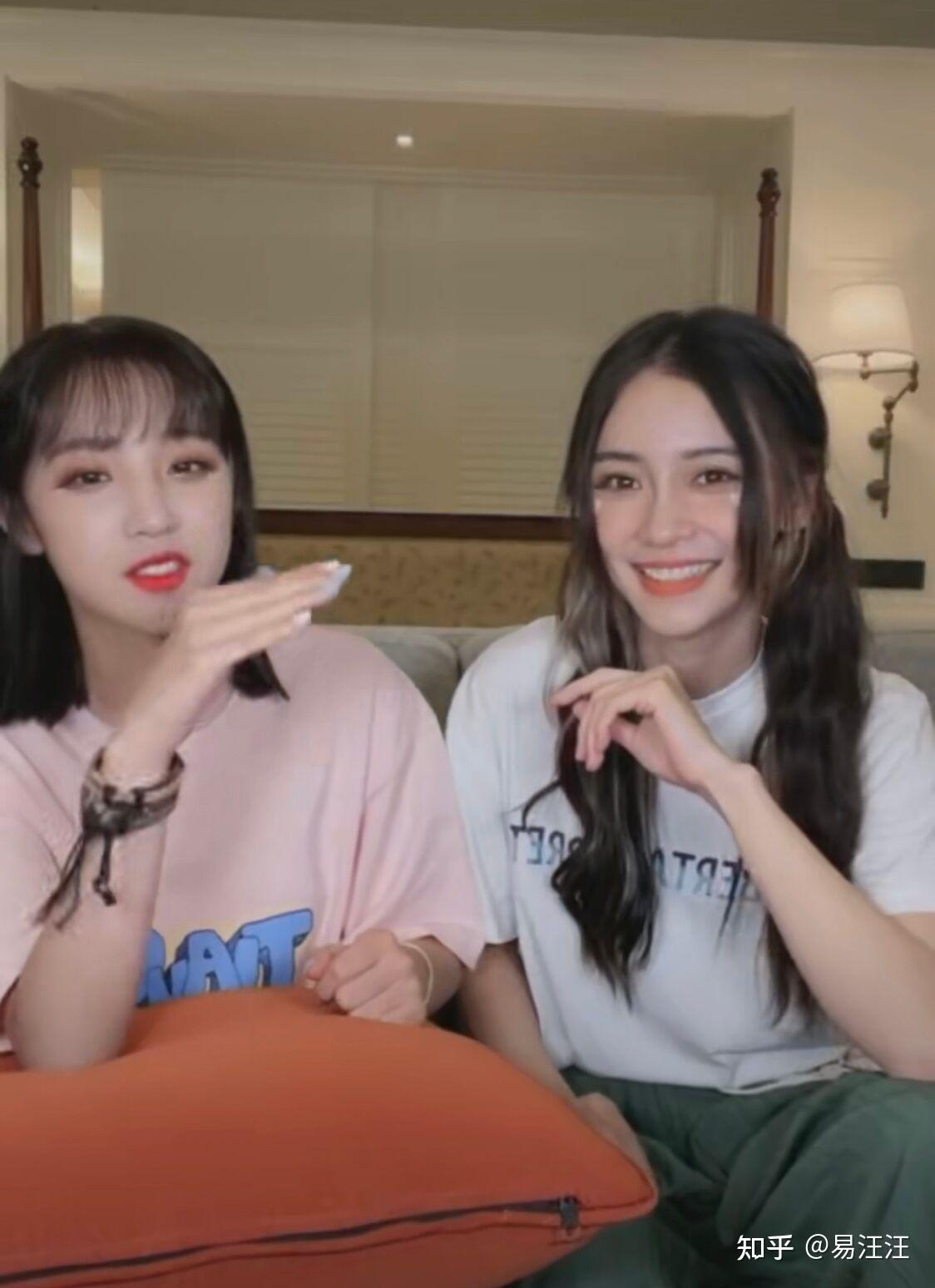 angelababy现身宋雨琦直播俩人力破奔跑吧不和传闻人家姐妹俩好着呢