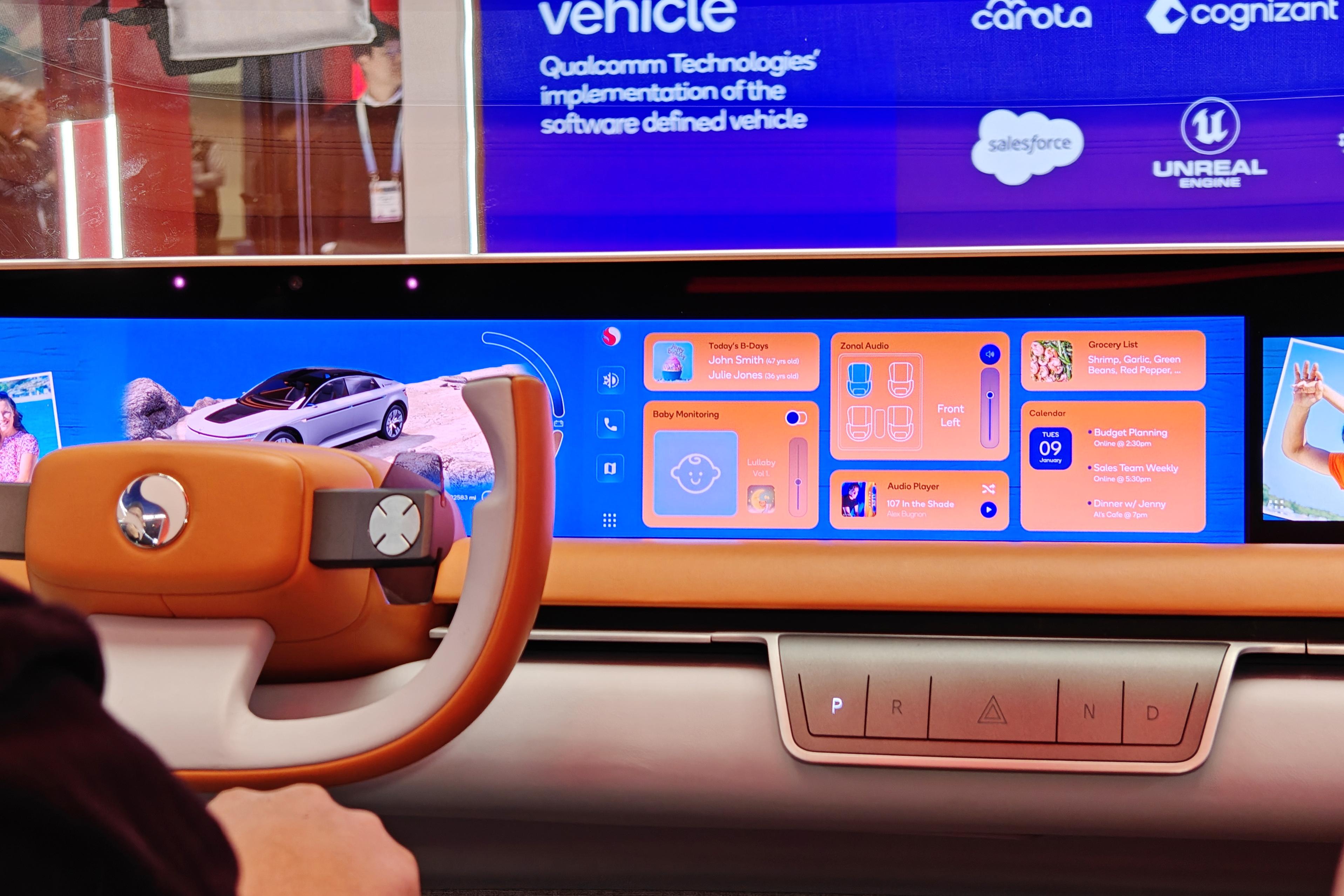 CES2024：高通展示概念车！智能座舱全面接入AI - 知乎
