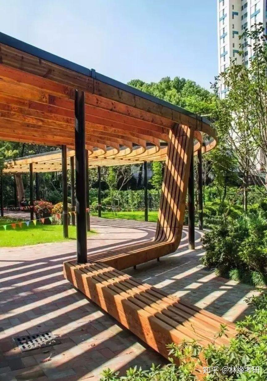 景观小品廊架告别矮矬土变身高大上