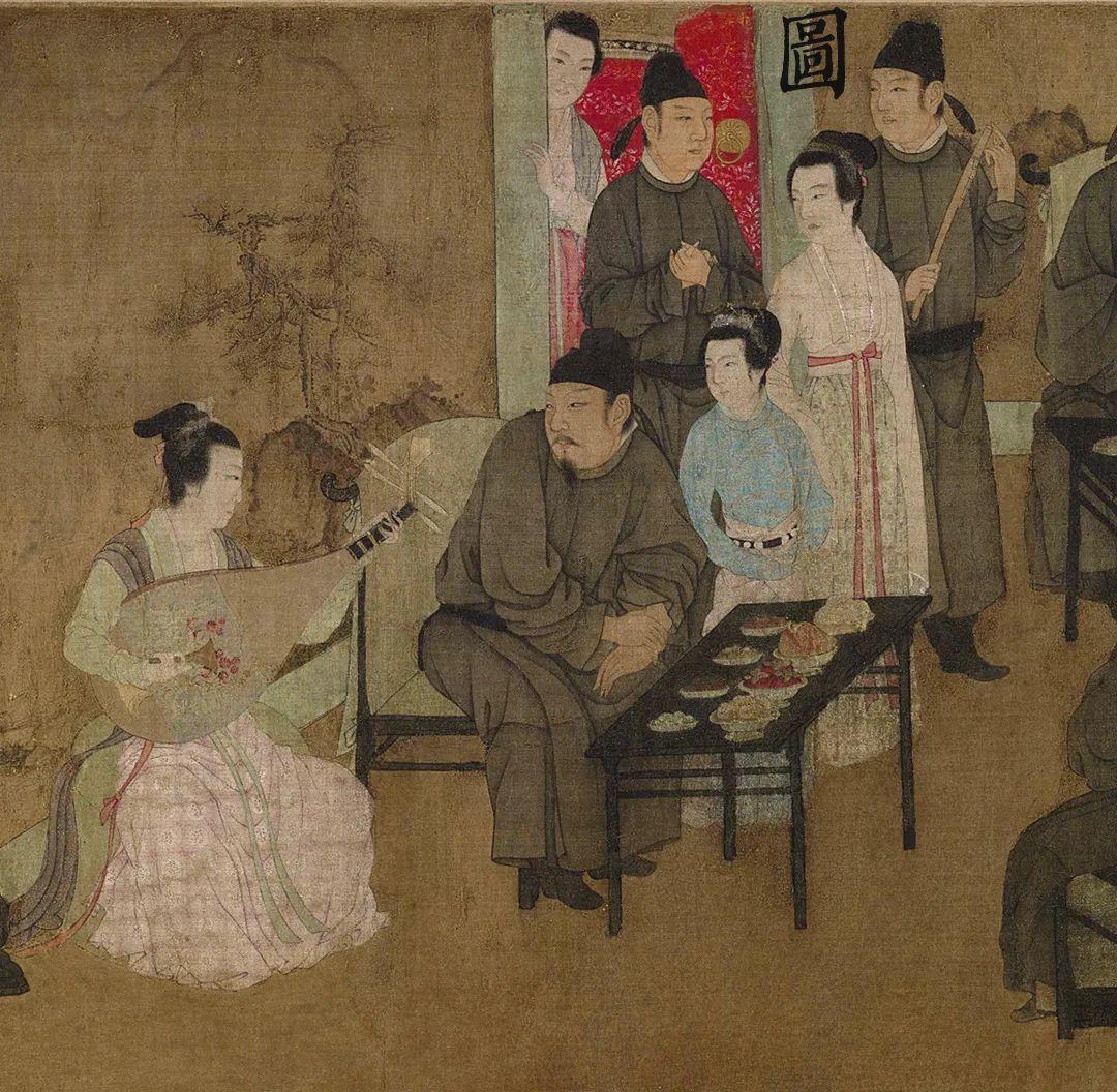 名画欣赏】​顾闳中《韩熙载夜宴图》 - 知乎