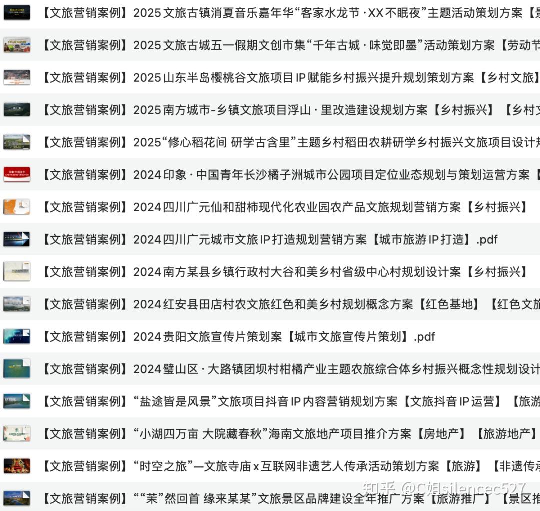 【方案合集】2025文旅/旅游/康养营销策划案例(155份) - 知乎