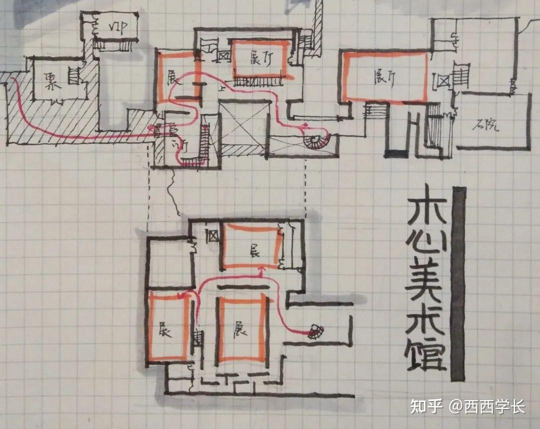 快题经验丨关于建筑快题案例抄绘方法的超全总结