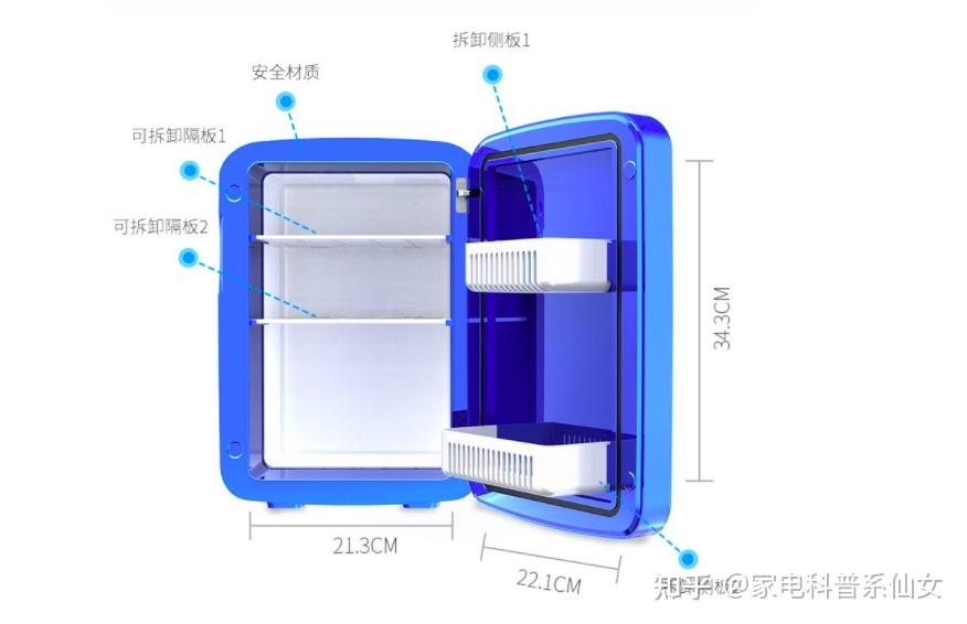 小冰箱價格300元左右有哪些宿舍小冰箱車載冰箱各項參數對比