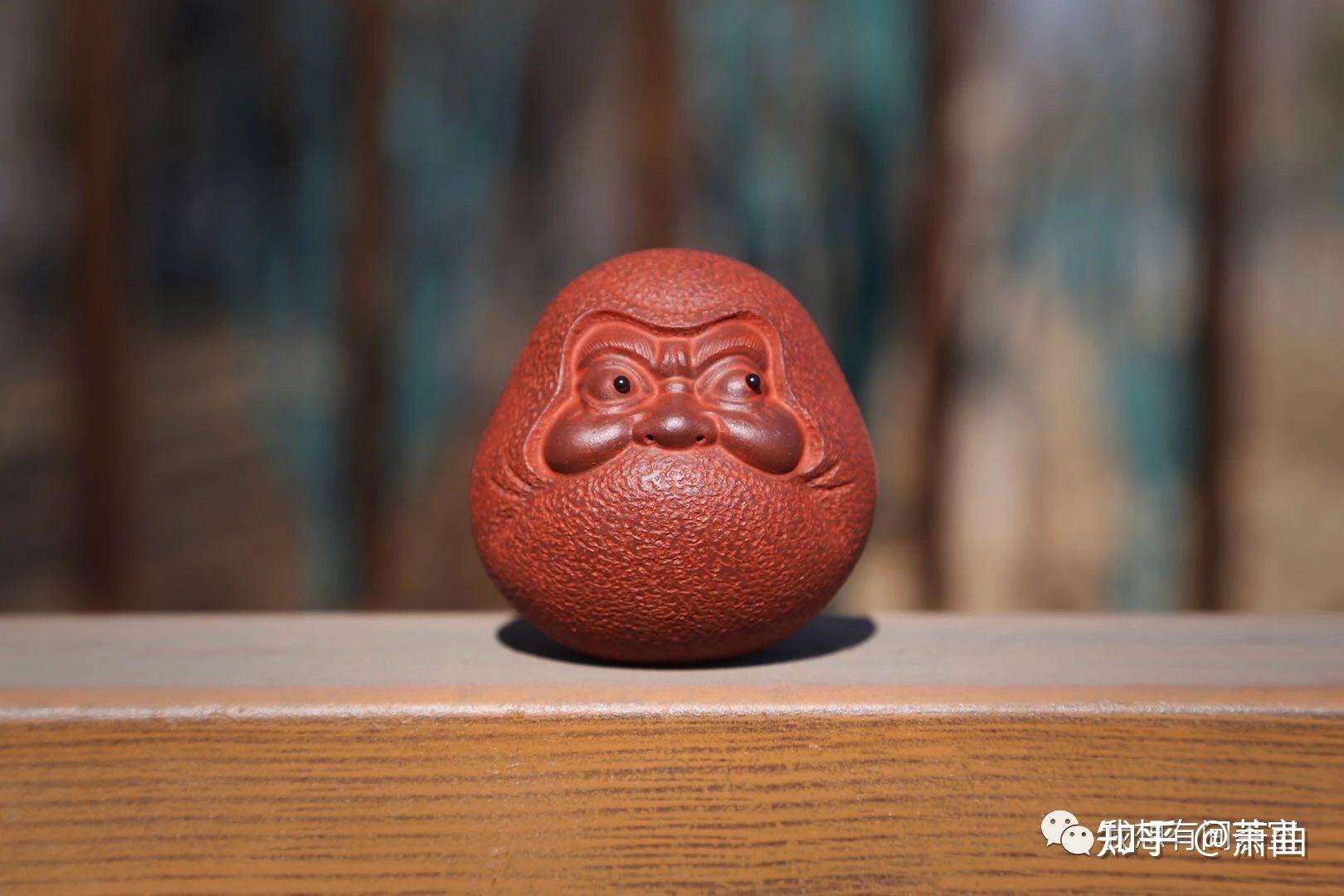 我想有间茶室每日茶器分享达摩不倒翁丧萌屁桃君