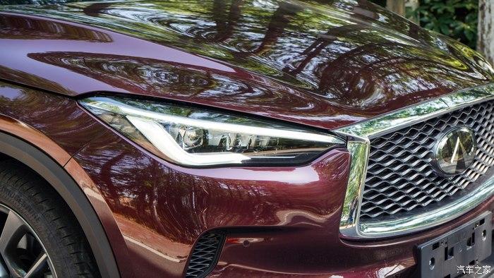 惊于颜值敬于才华试驾暮色红新英菲尼迪qx50