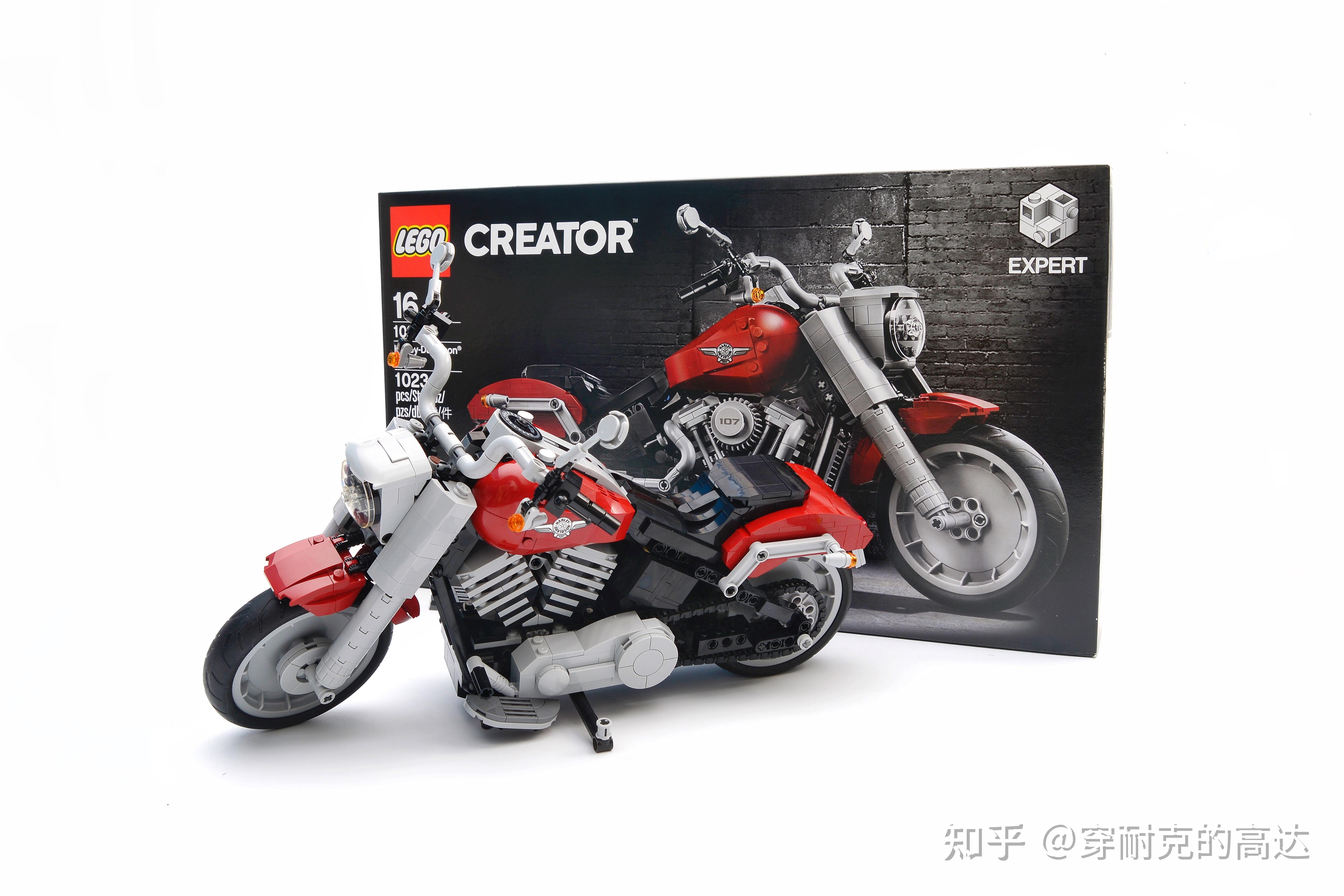 乐高10269哈雷肥仔:喜忧参半的官方设计