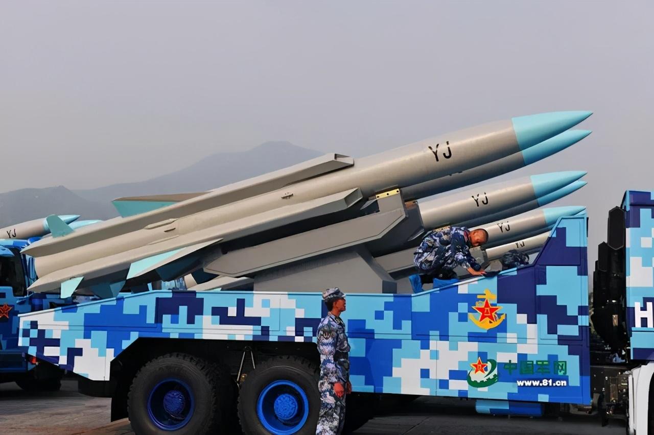 Missile launching vehicles in coastal defense training exercise - China ...