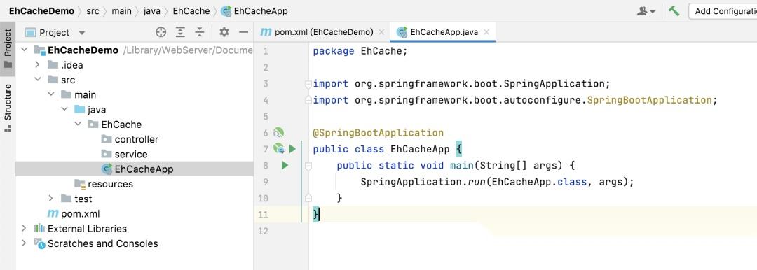 springboot-ehcache