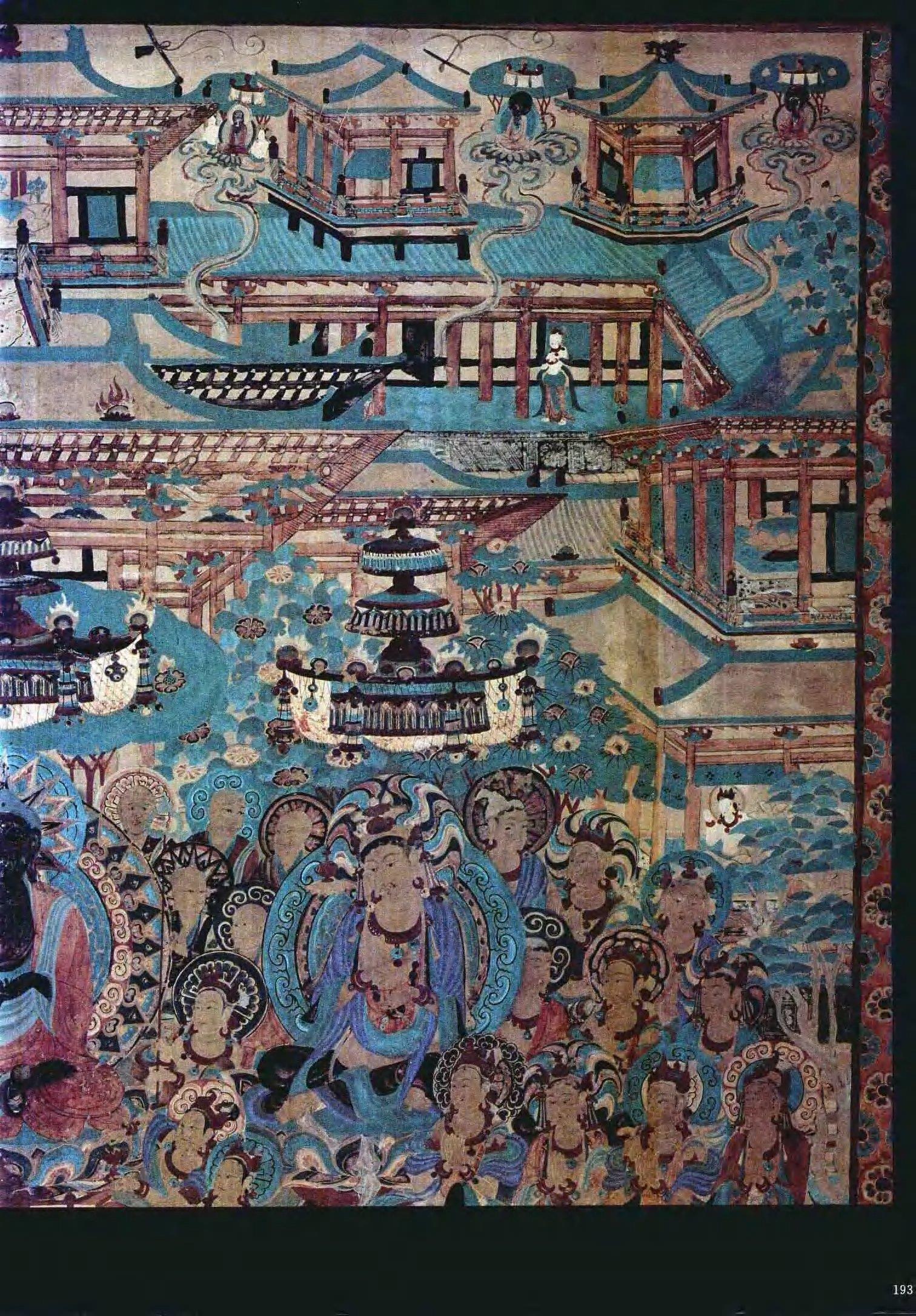 【神游千年,大美敦煌】晚唐-12窟-四壁三铺加屏风画,堂堂大观【高清大图200多幅】 - 知乎