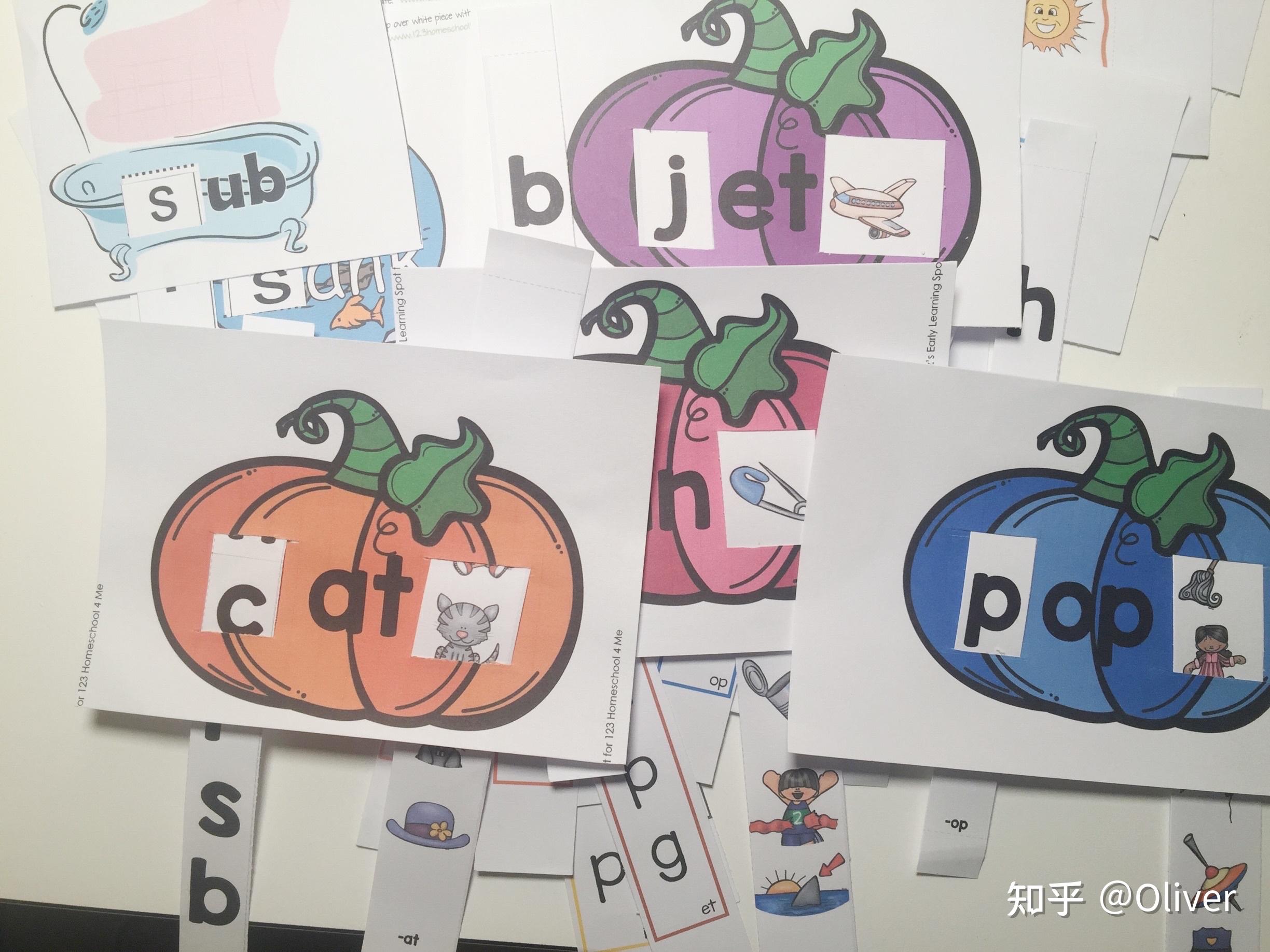 自然拼读CVC单词抽拉卡 - 知乎