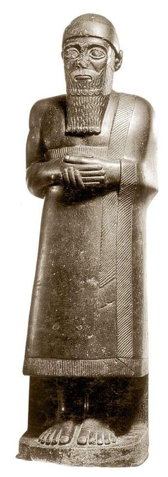 苏美尔雕像图片