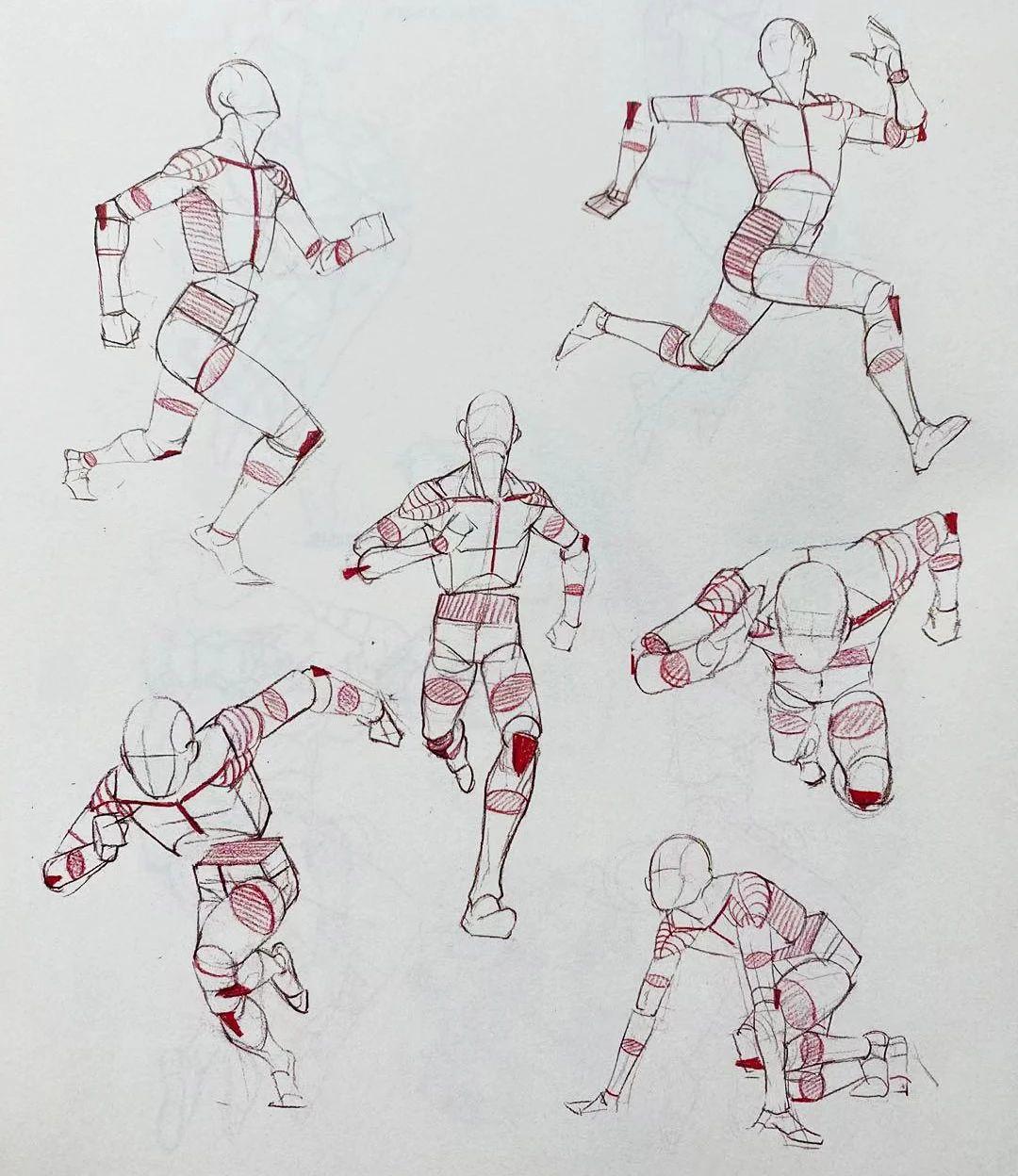 人体结构动态造型难点全方位详解