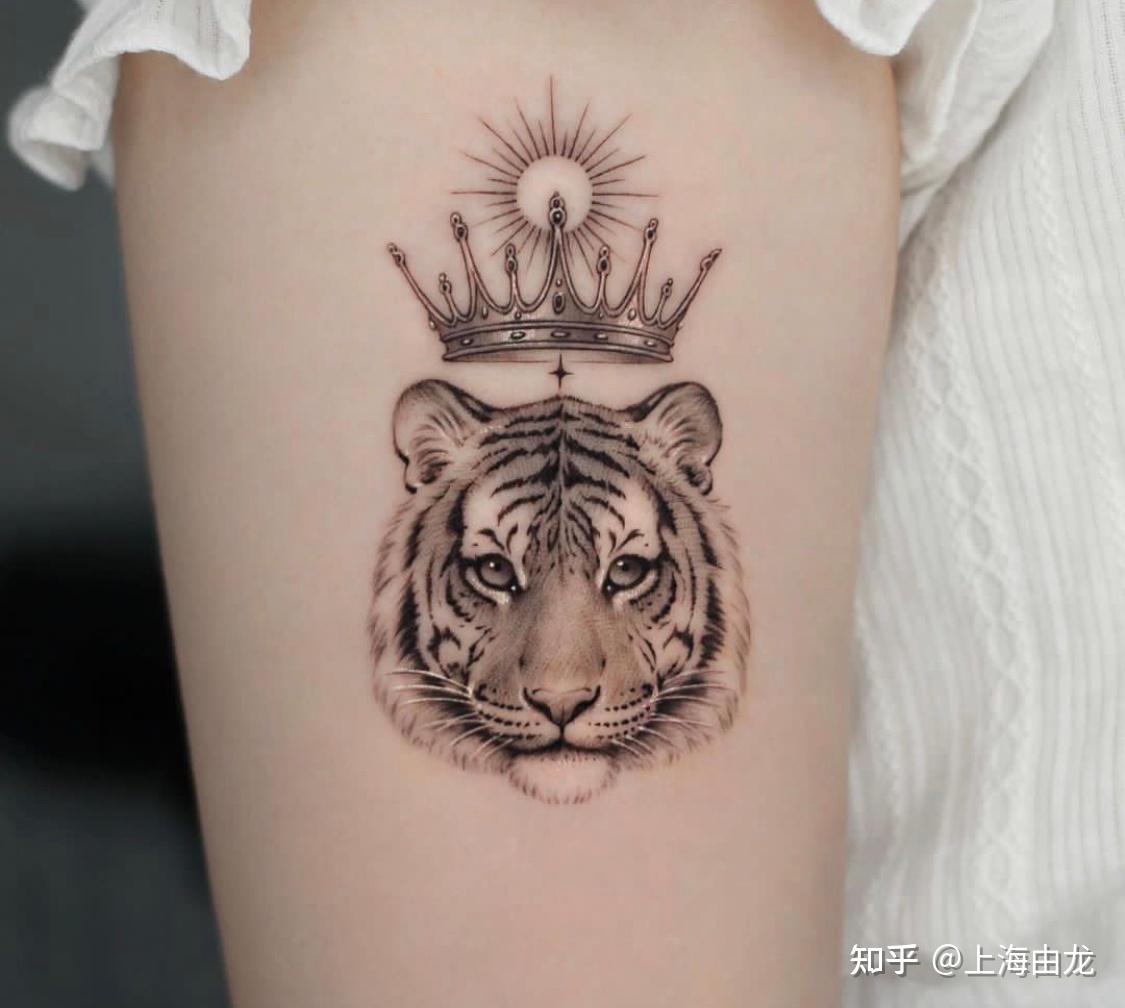 生肖纹身大全：属虎的人纹身什么好？23幅图案推荐 - 广州纹彩刺青