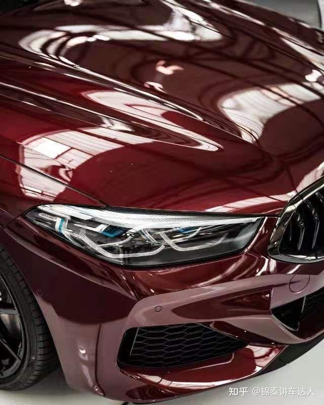 全新bmwm850i砂金石红金属漆