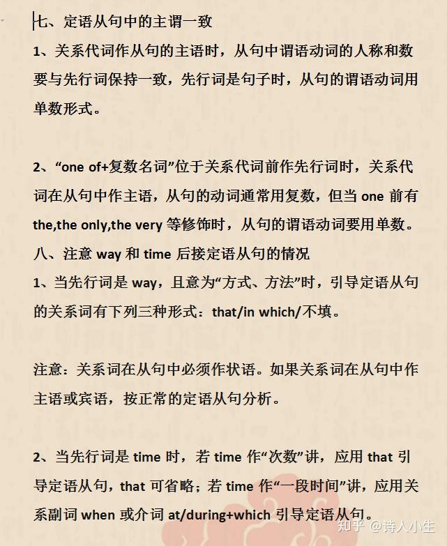 最全高中英語語法知識高考考點全面梳理學霸們都在用