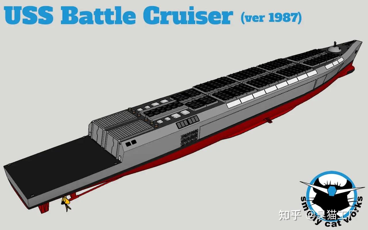 美国海军武库舰1987年设定 3D模型 - 知乎