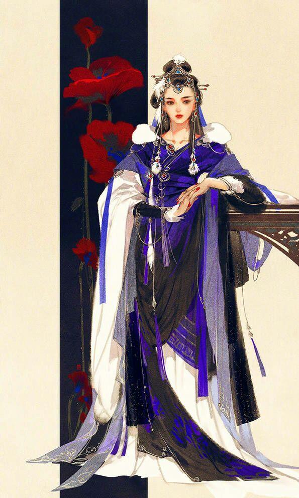 这个游戏最大的同人画手之一,伊吹五月,她的设计图是酱婶儿的