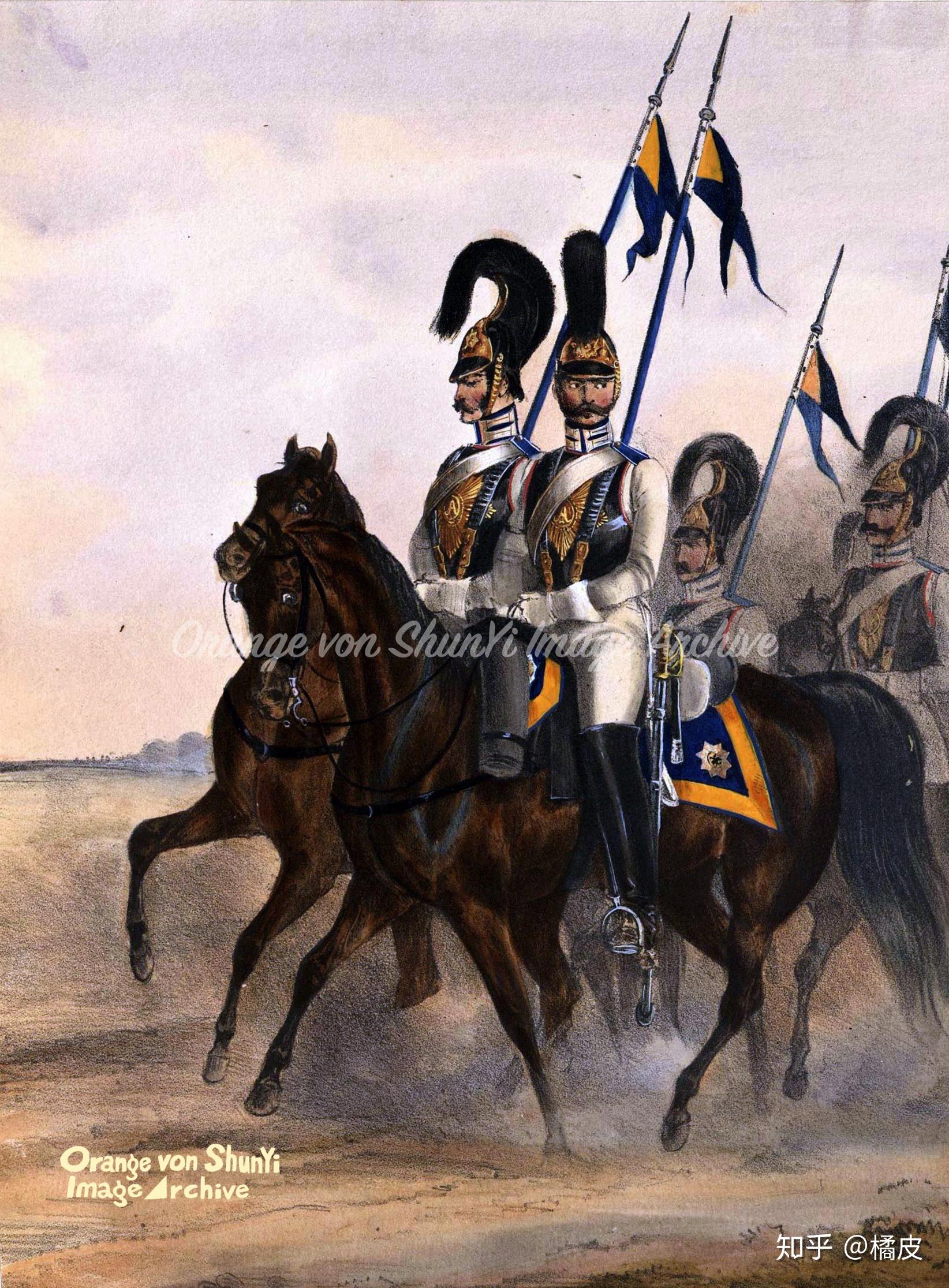 【石版画】1840年代的沙俄陆海军