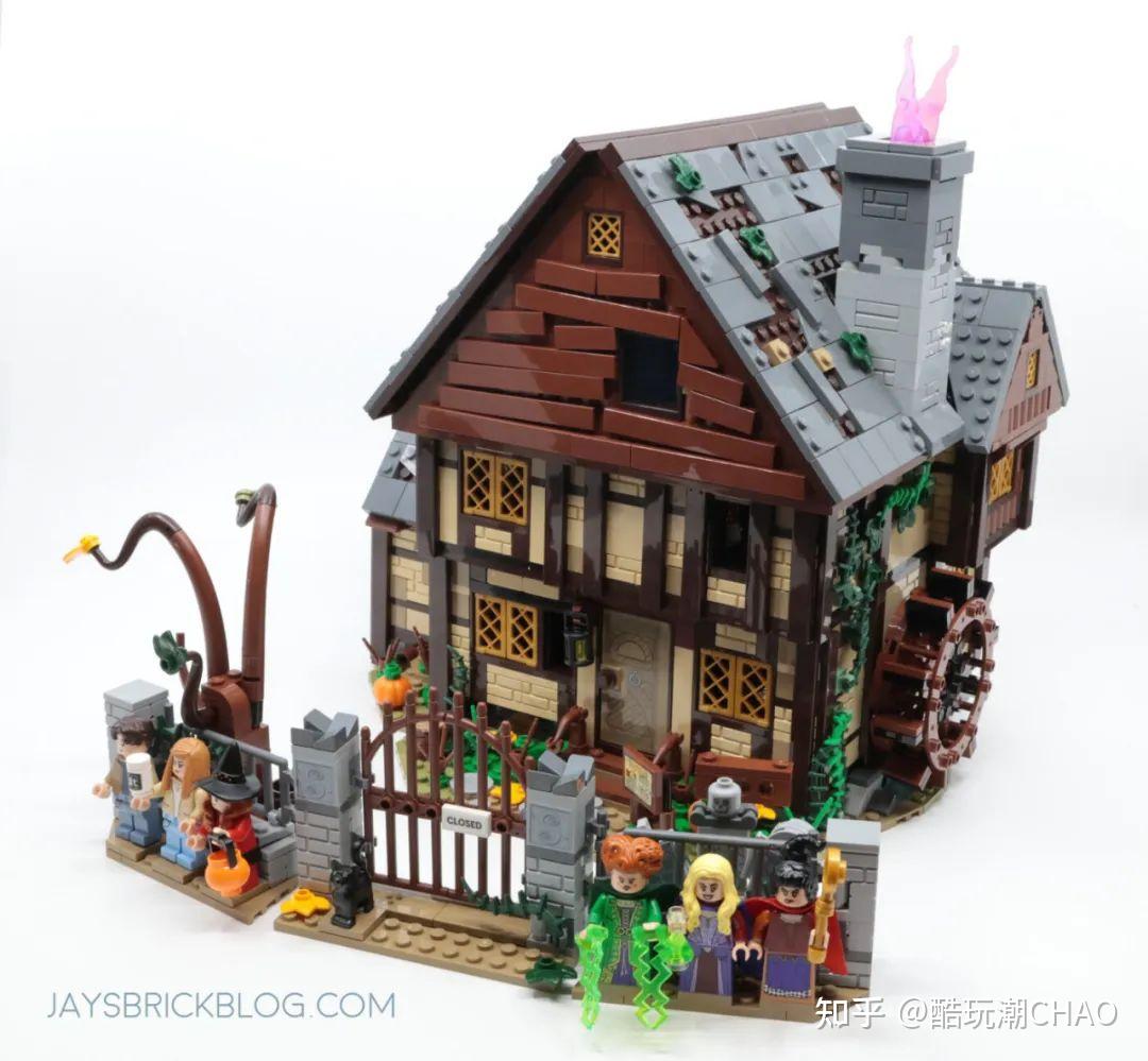 乐高IDEAS系列21341迪士尼女巫也疯狂：桑德森姐妹的魔法屋测评- 知乎