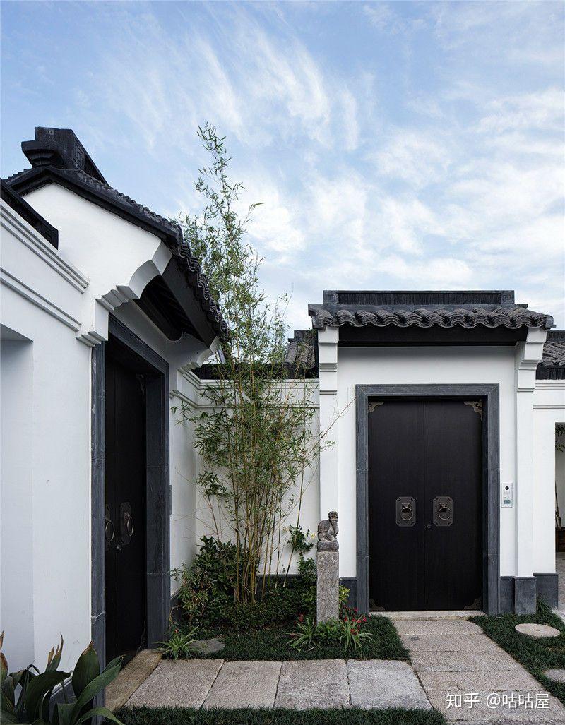他的210㎡中式别墅:白墙黛瓦,竹林摇曳,像是住进了世外桃源 - 知乎