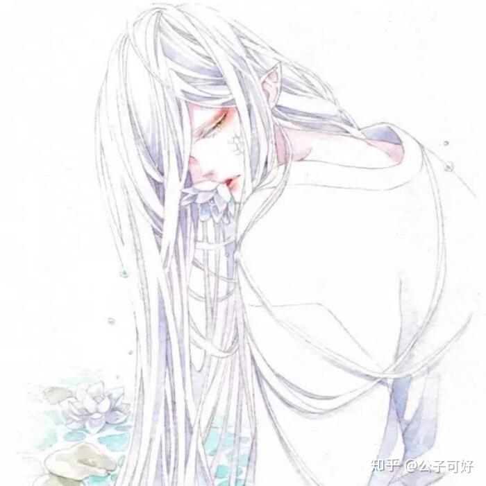 有白发的古风美男图吗