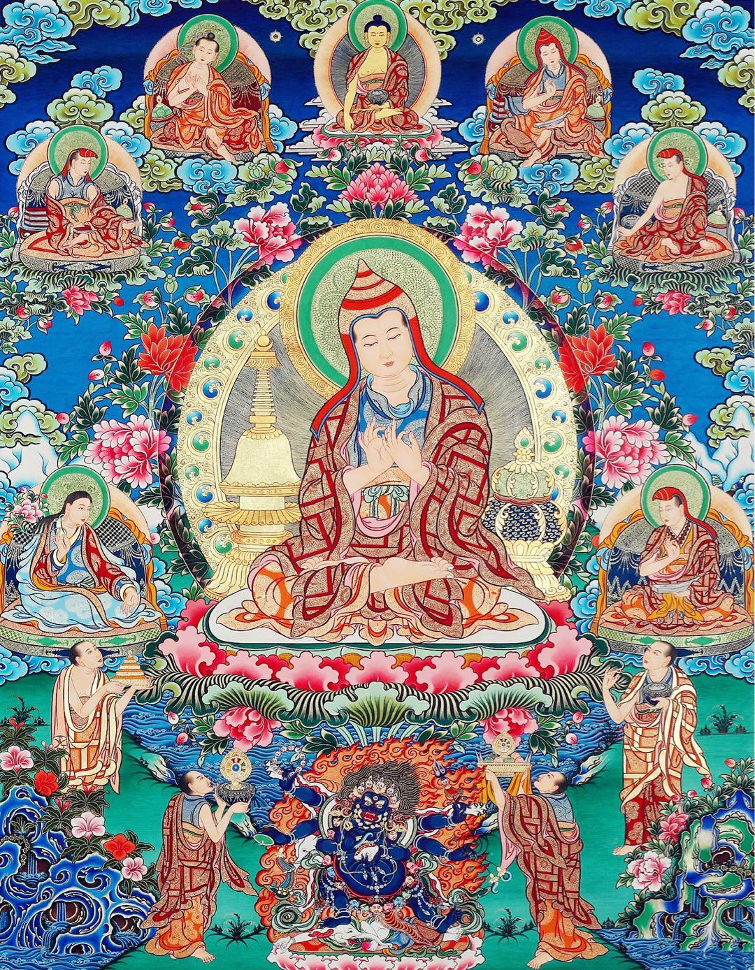 藏族绘画唐卡艺术的发展以及唐卡绘画的派别 知乎 藏族绘画唐卡艺术的发展以及唐卡绘画的派别 知乎