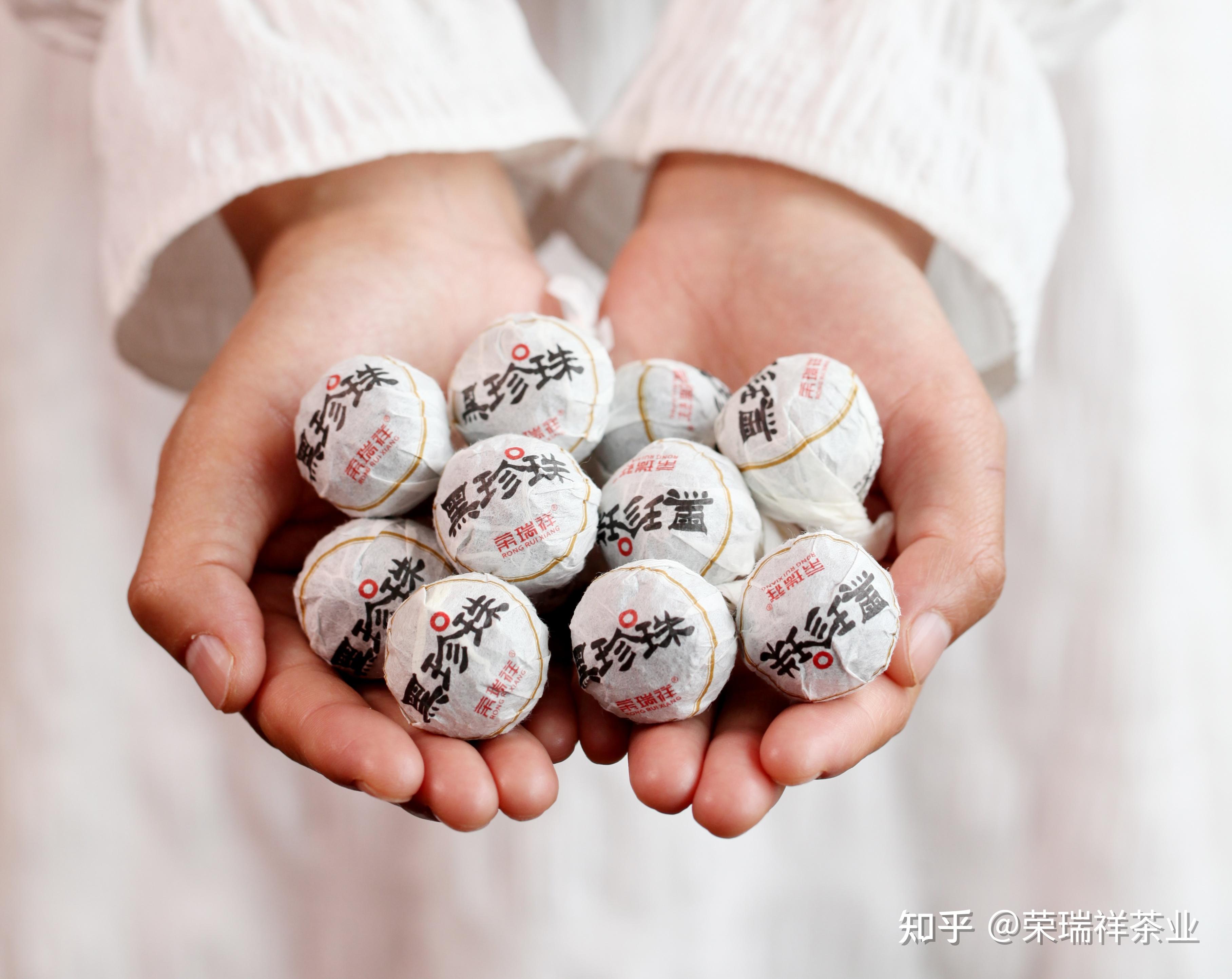 黑珍珠普洱熟茶:龙珠之形,珠圆玉润!浓郁高汤感,菌香幽幽 - 知乎
