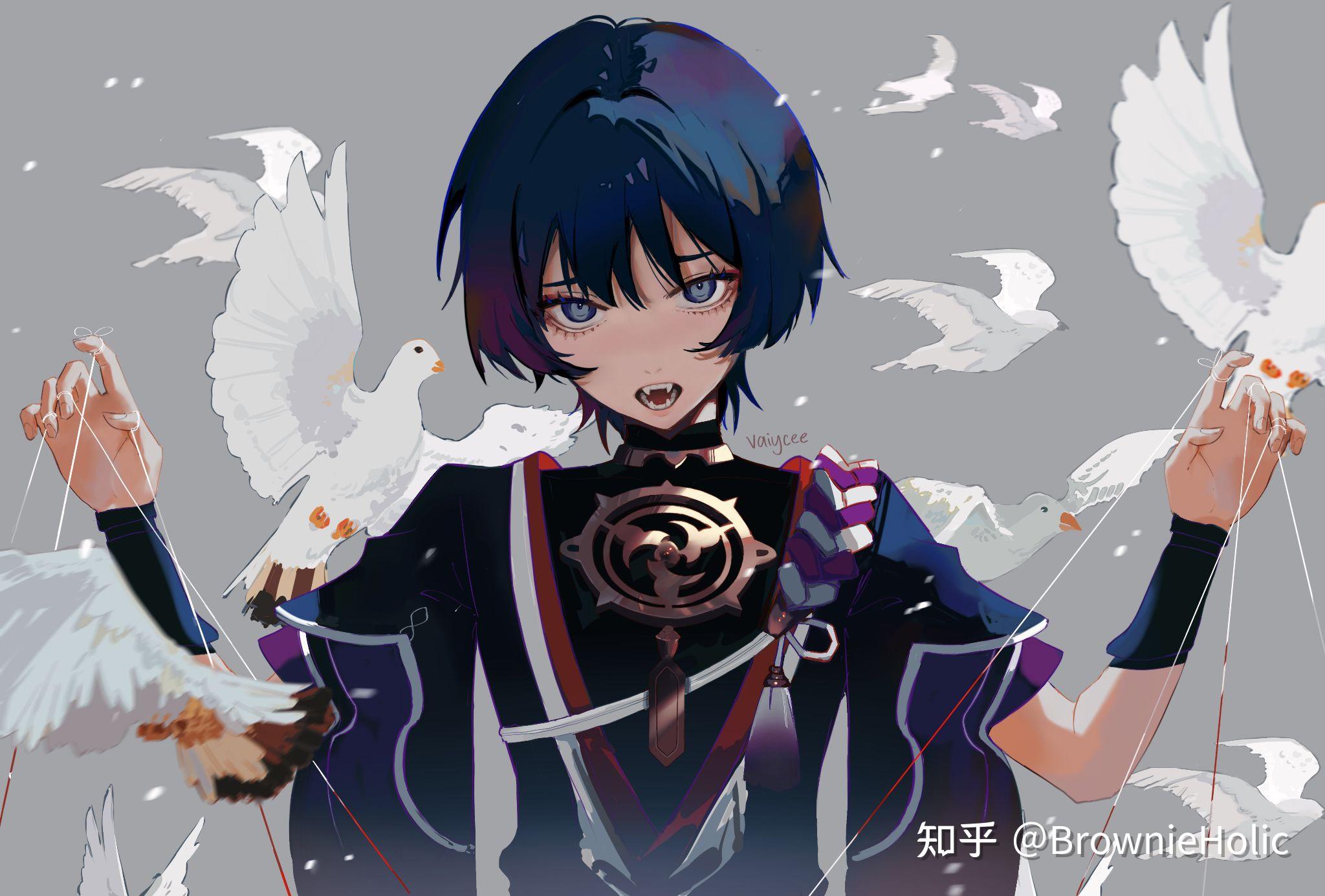 如何鉴赏游戏原神中愚人众执行官散兵