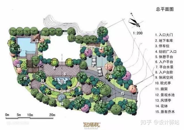 100款园林庭院景观设计平面效果图,总有一款是你喜欢的 - 知乎