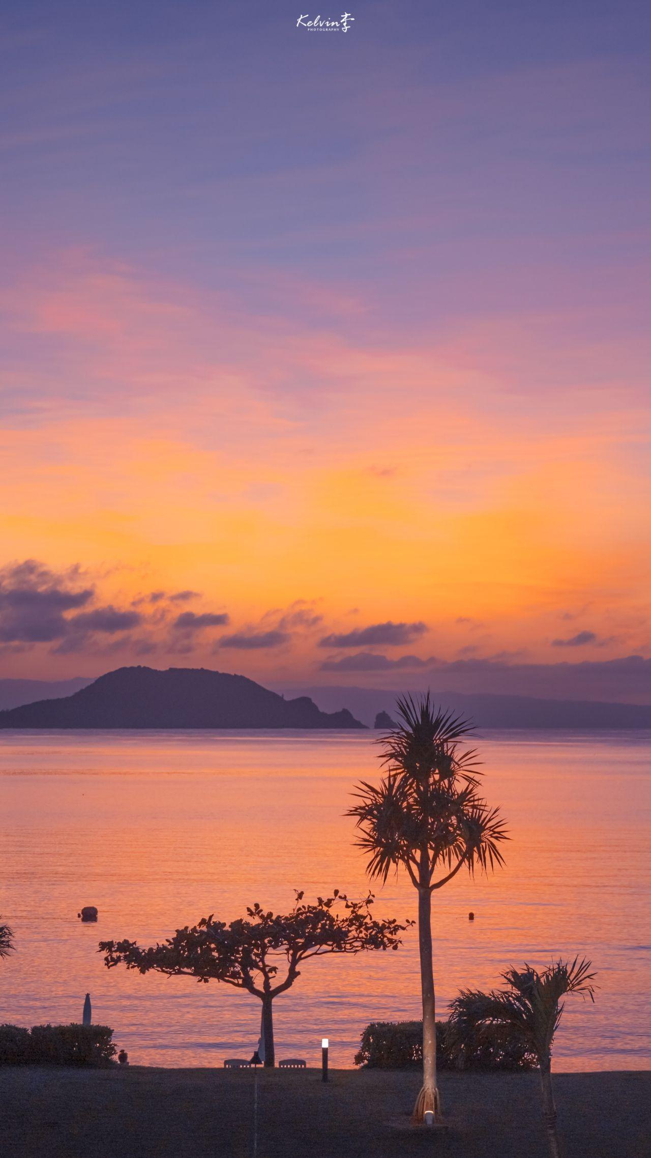 有没有像下图这种角度的 天空/大海背景图?
