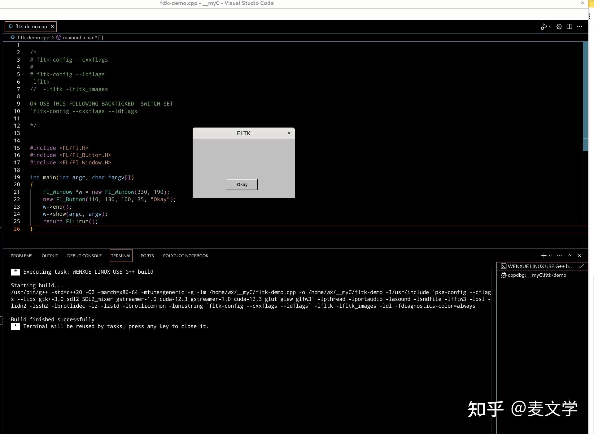 试试 FLTK 吧 --- RE: C++除了Qt还有什么GUI库？ - 知乎
