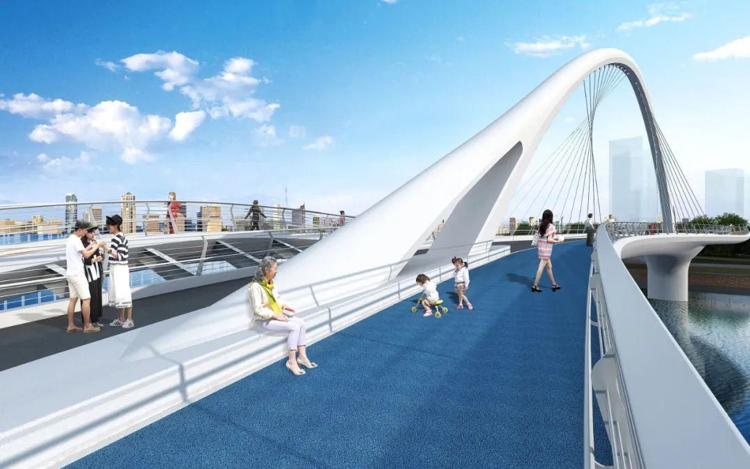 人行桥项目招标结果公示结束这座海上景观桥即将开建滨海湾再添一个