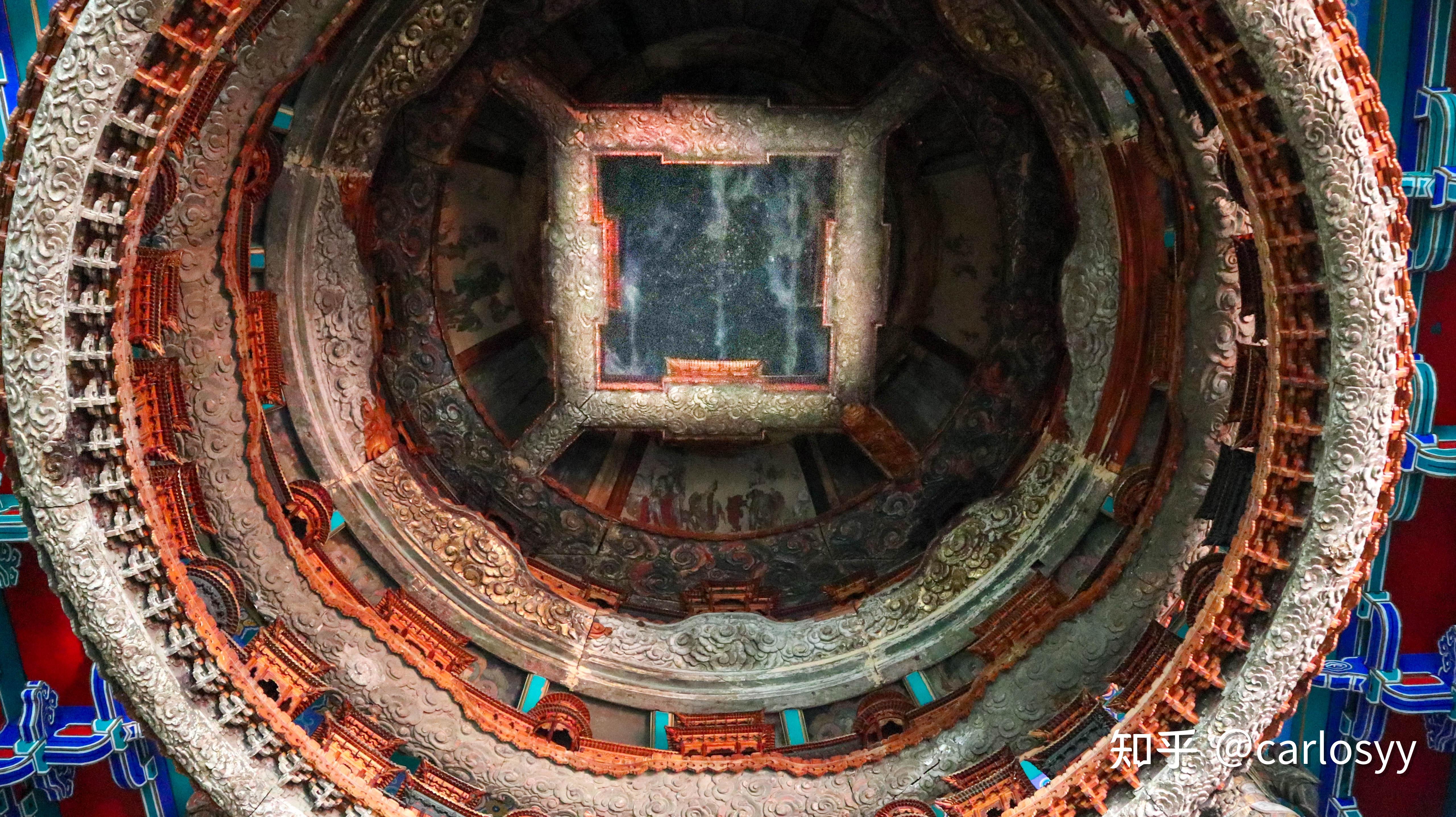 北京一定要看的国宝隆福寺天宫藻井看明代最美星河