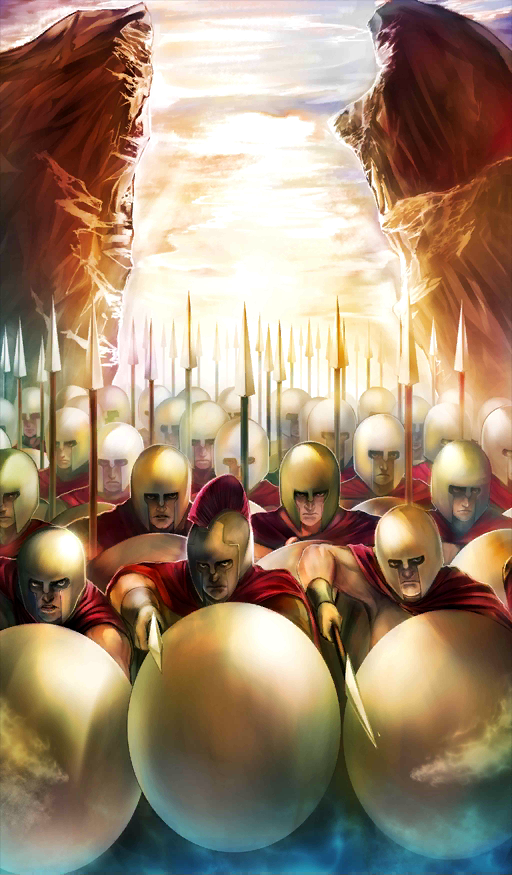 炎门的守护者列奥尼达一世及诸将士