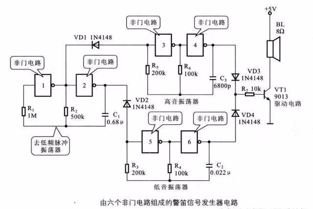 与门的内部结构电路图图片