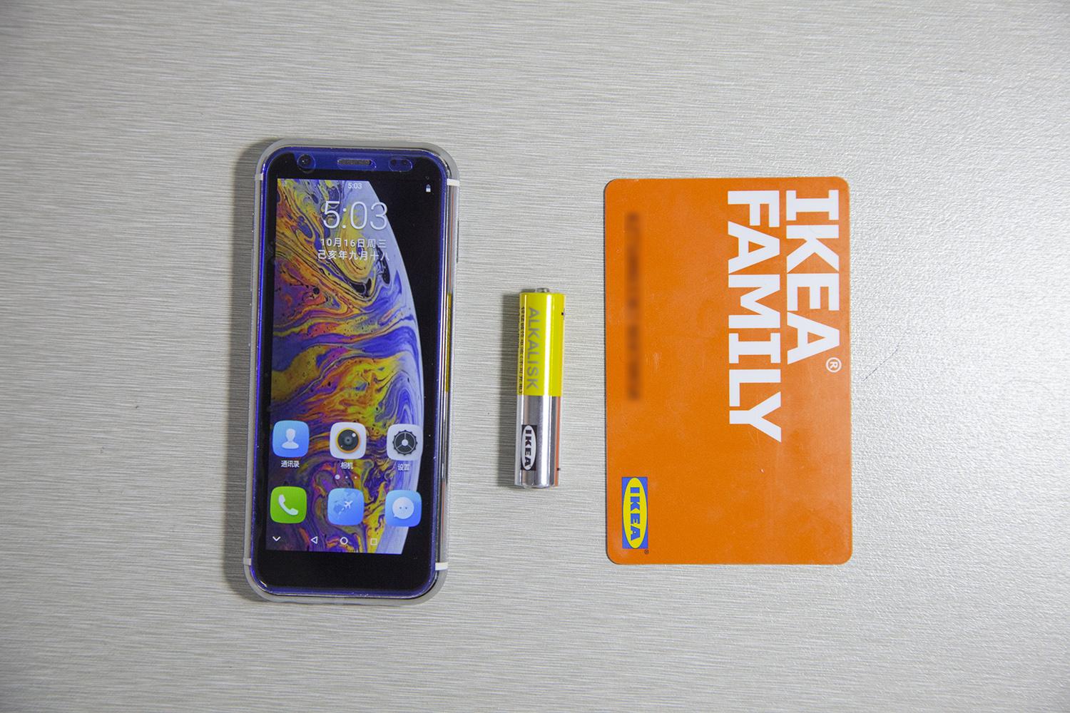 可能是当前最小的安卓智能手机天语i9上手体验