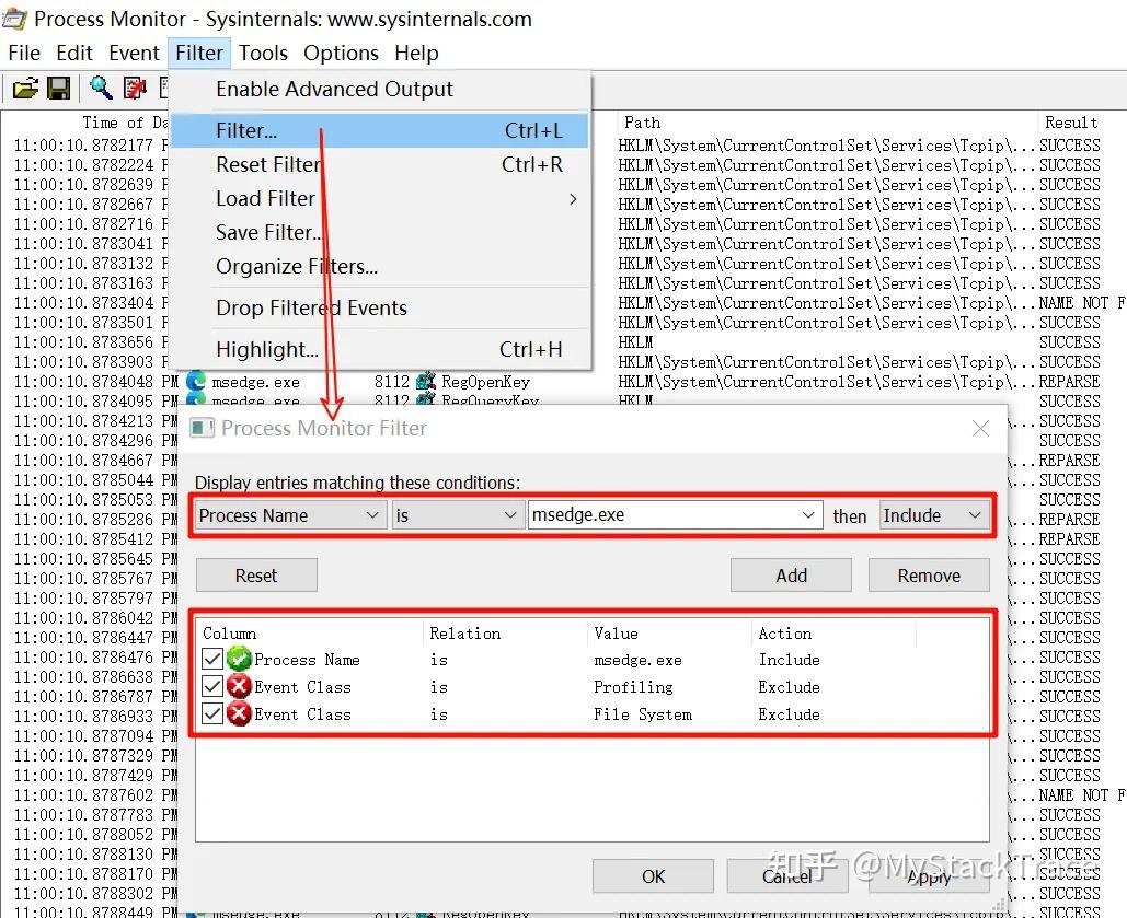 Windows 实时系统监控工具:Process Monitor - 知乎