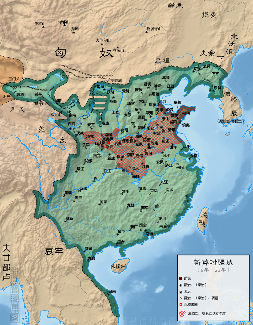 汉武帝时期地图图片
