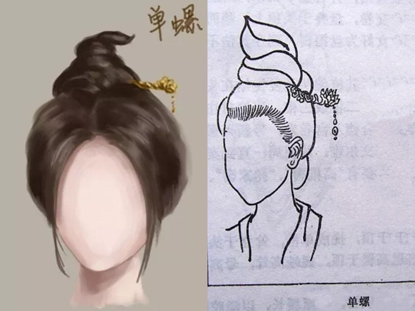 古装影视发型之东汉贵族女子造型（二） - 职业技能培训课堂 - 爱读
