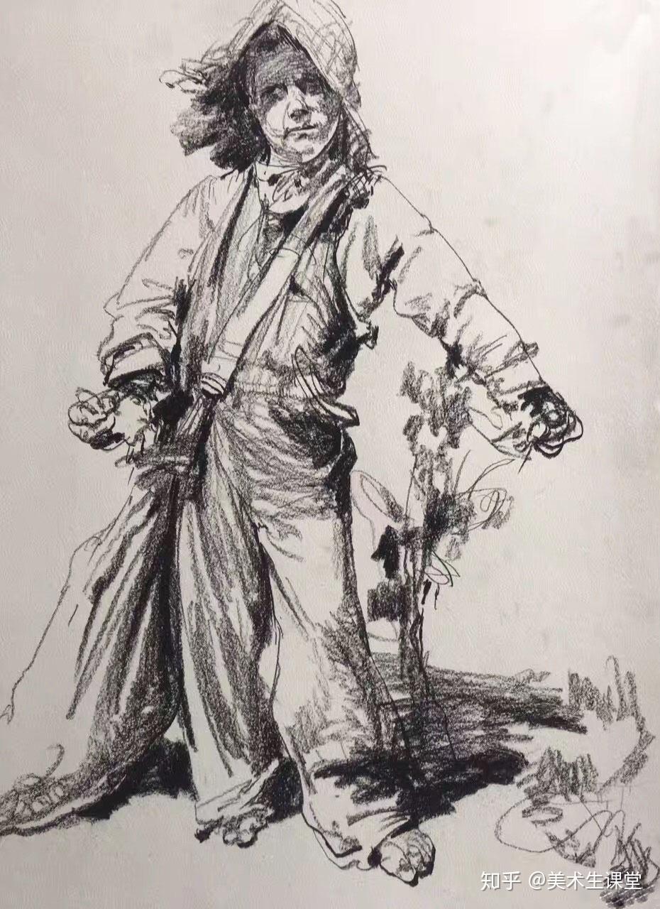 大神谢军 | 速写作品赏析 - 知乎