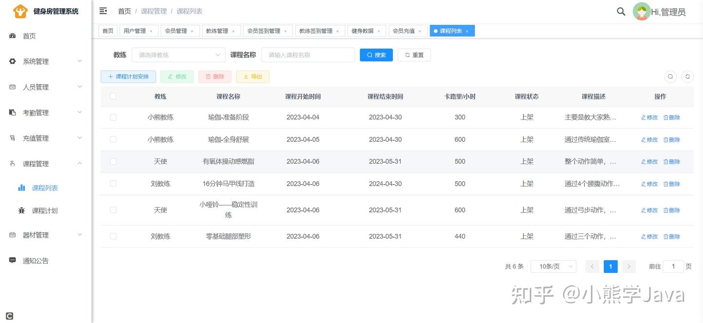 基于Spring Boot+ Vue的健身房管理系统 - 知乎