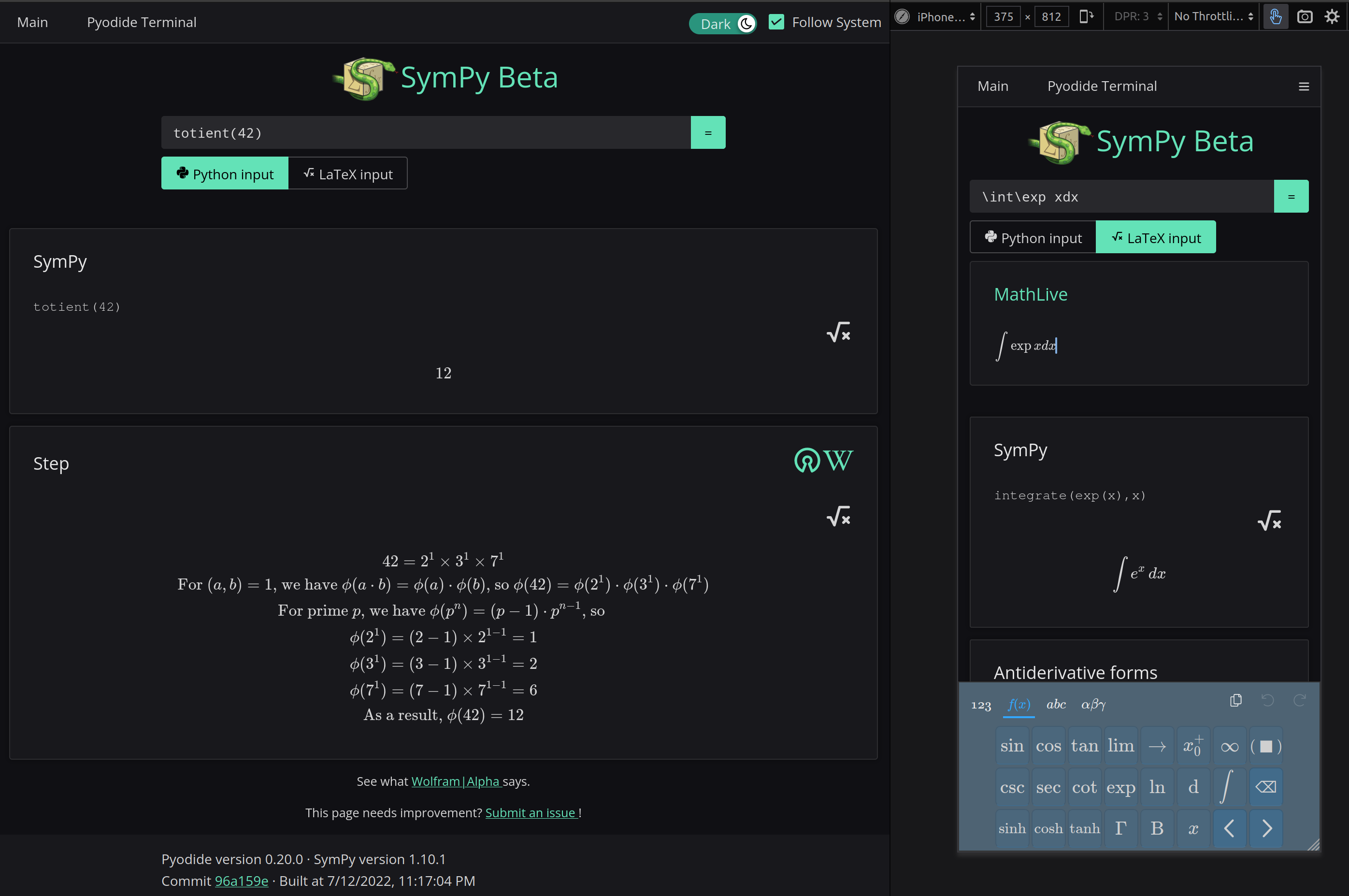 sympy-beta