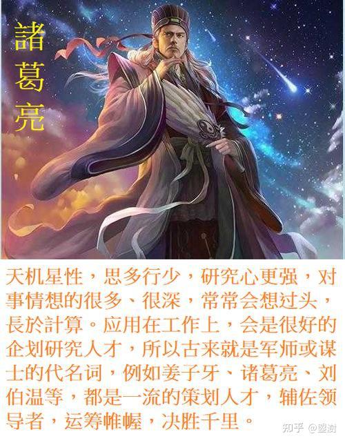 紫微斗数之天机星 - 知乎