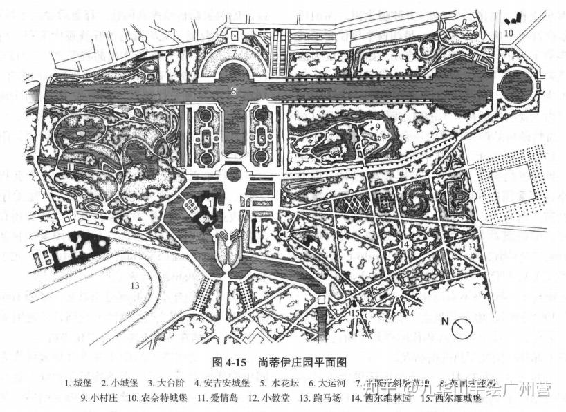 《西方园林史》经典园林平面图-画图题必备素材 - 知乎