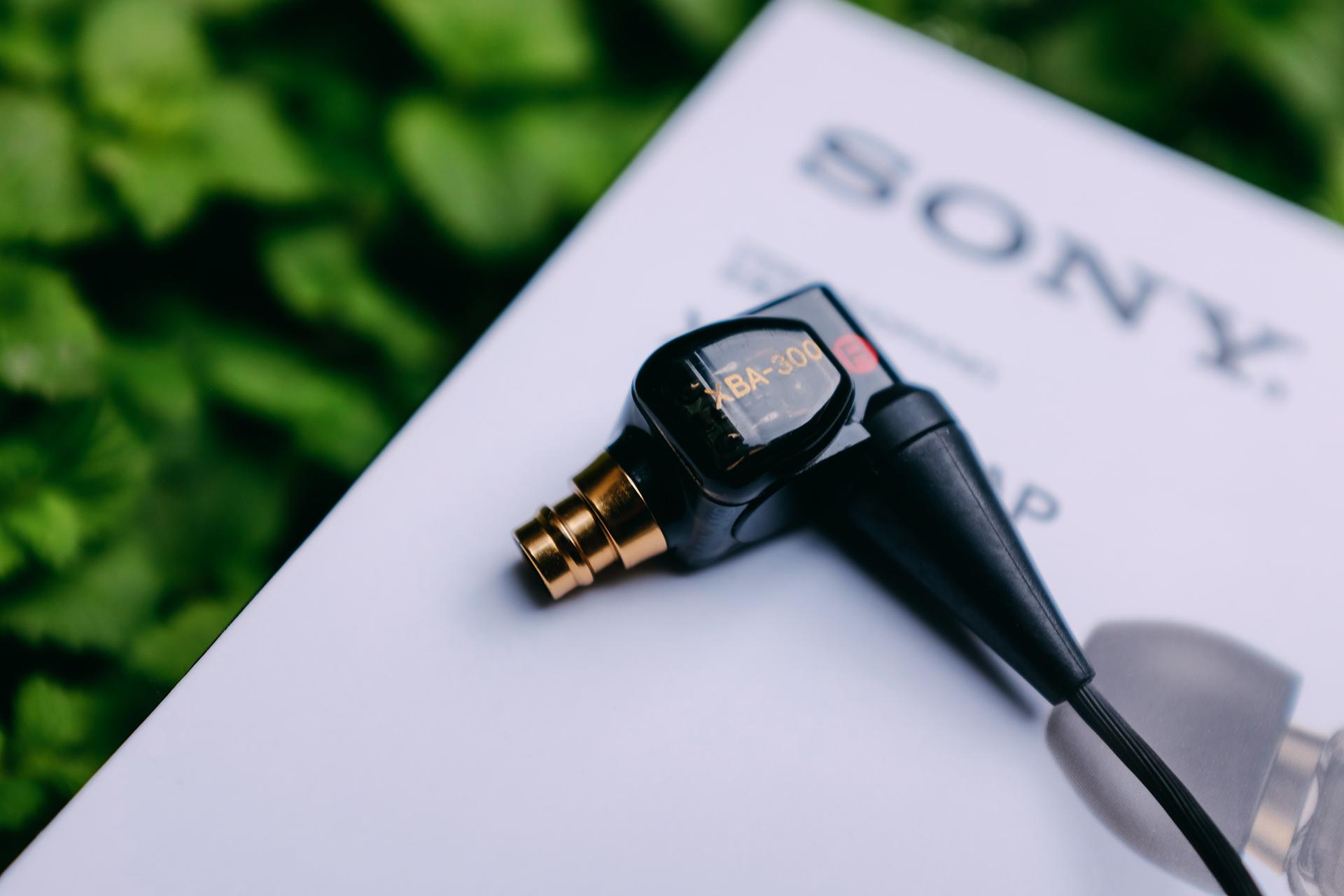 纤细的腹肌sonyxba300ap耳机测评外观篇